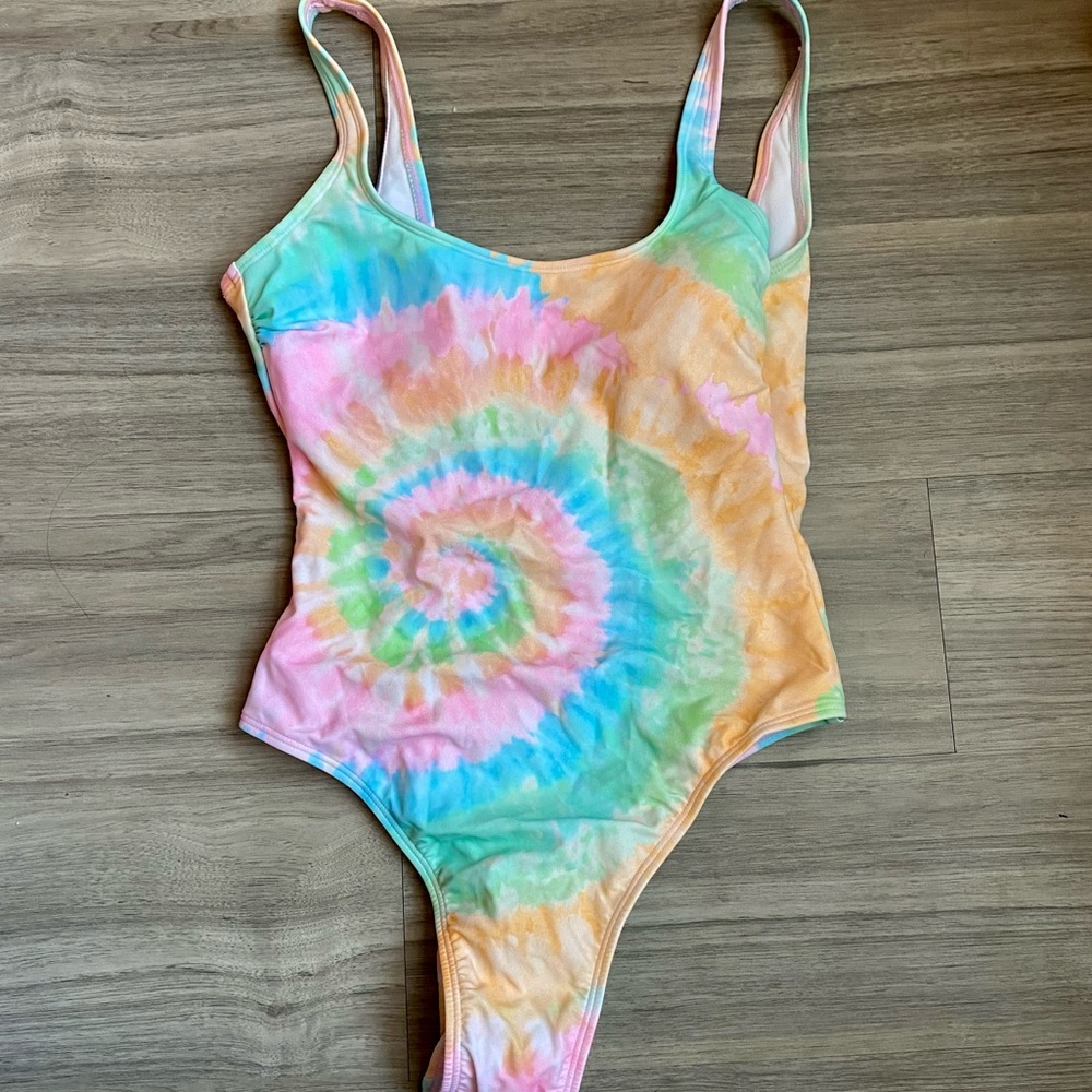 Stoney Clover Lane Tie Dye One Piece Bathing Suit